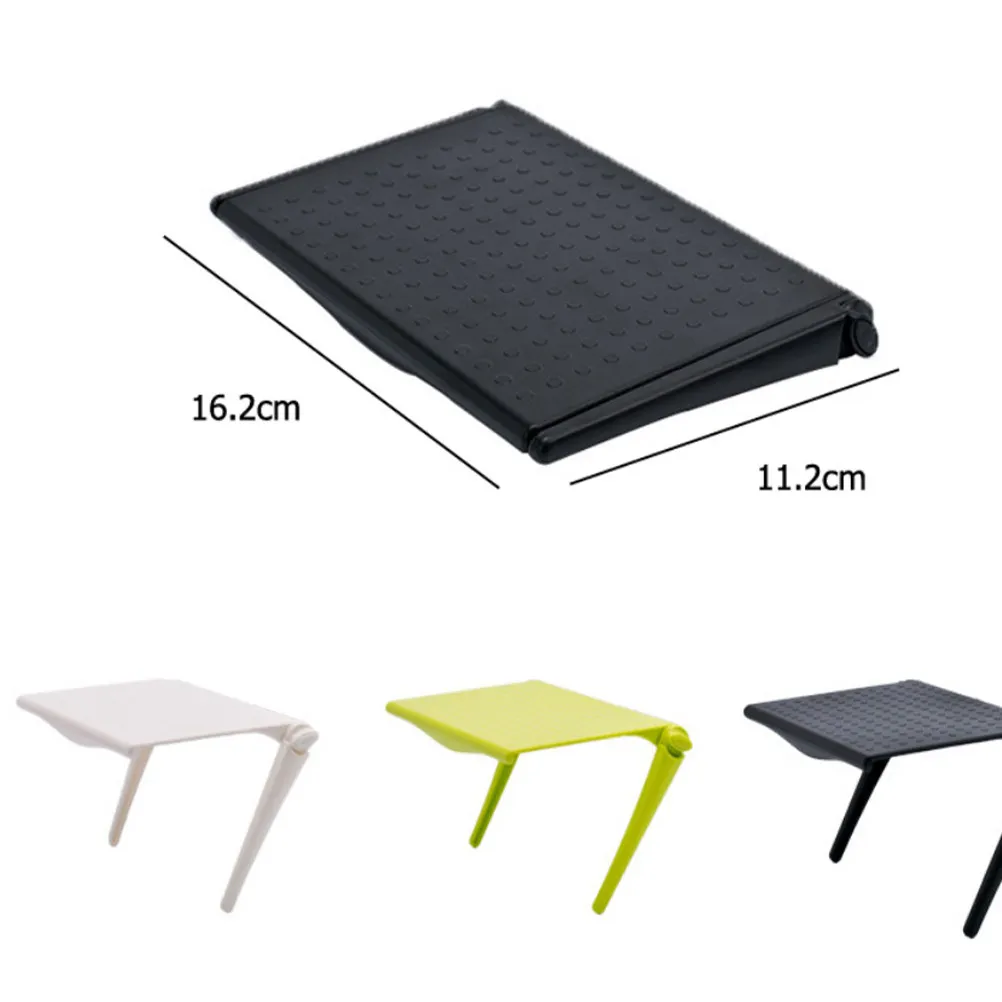 Multifunction Screen Storage Bracket Foldable Monitor Shelf for Office Home Desktop Maximize Space Organize Eyeglasses Keys