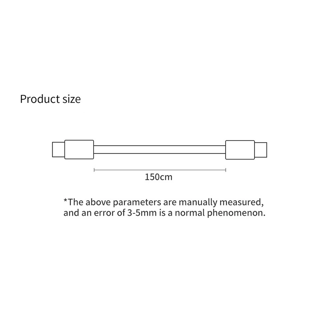 Cable de carga 4 en 1 de 65W, Cable de datos de carga rápida USB tipo C multipuerto para iPhone 16 15 Xiaomi Samsung PD 27W, Cable de iluminación