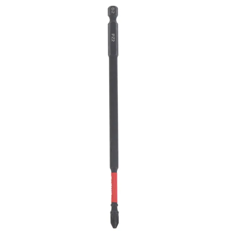 【HG】2/4PCS 6Inches Pozidriv #2 PZ2 Impact Tough Screwdriver Power Bit Set, S2 Alloy Steel Screwdriver Bits Set