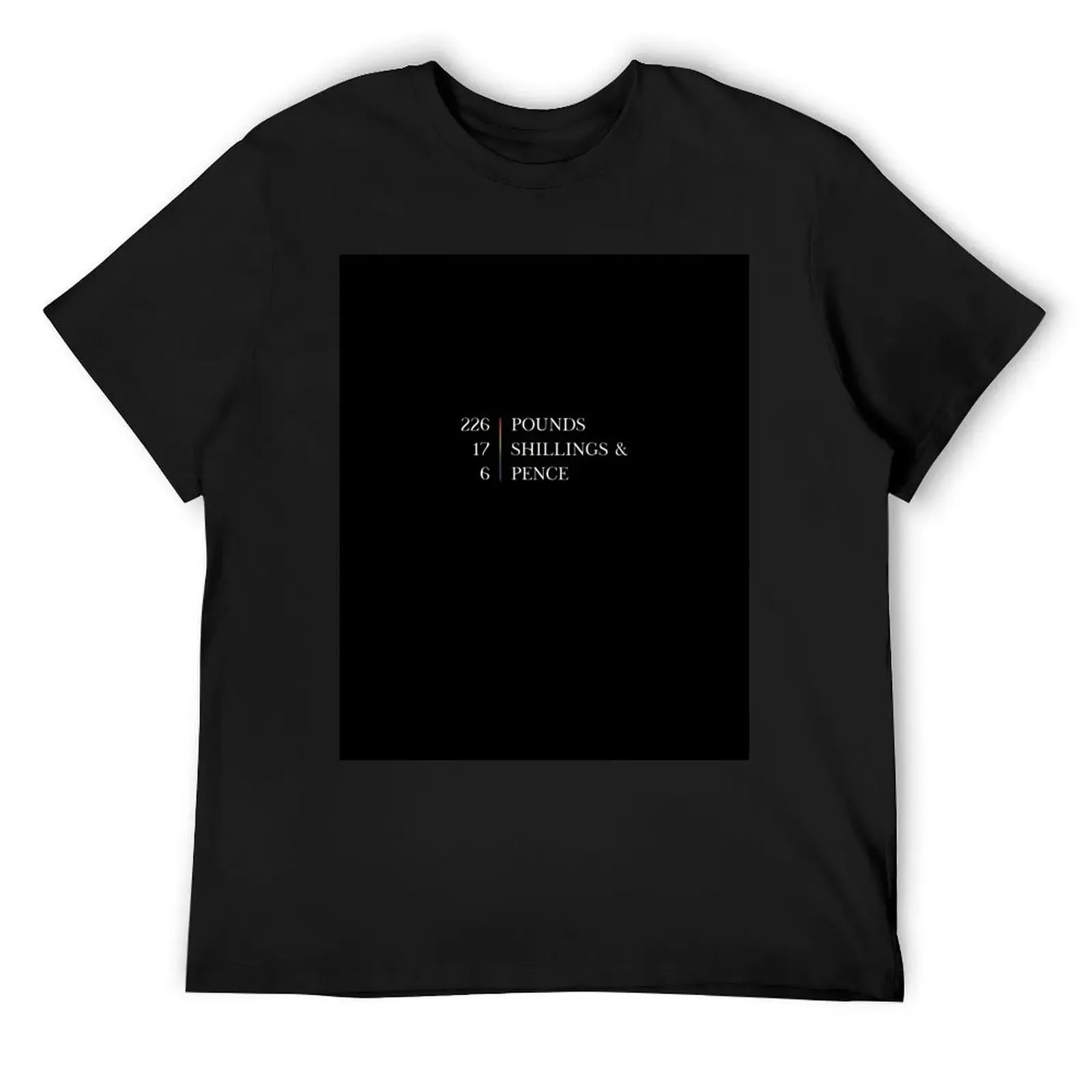 

226 pounds, 17 shillings and 6 pence T-Shirt vintage t shirts tops graphic t shirt vintage mens shirts graphic tee