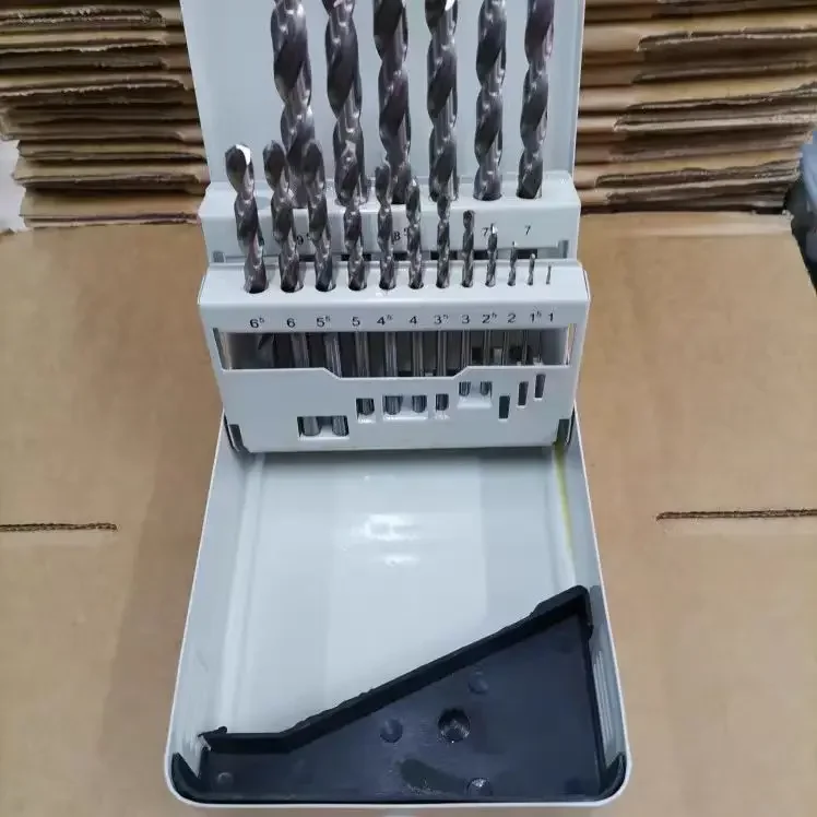 

HSS-G19 high-speed steel twist drill bits 1-10mm stainless steel drilling holes 2607019116