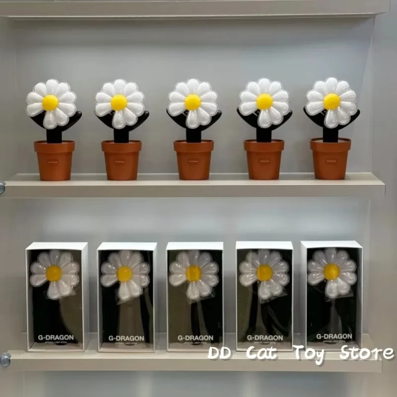 Новый оригинальный BIGBANG G-Dragon K-Pop официальный световой палочка Gd Little Daisy Light Stick флуоресцентная палочка мини-брелок с ручным светом