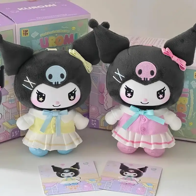 

Original Sanrio Family Kuromi Campus Diary Series Vinyl Blind Box Toy Surprise Hanging Ornament Toy Trendy Collectible Girl Gift