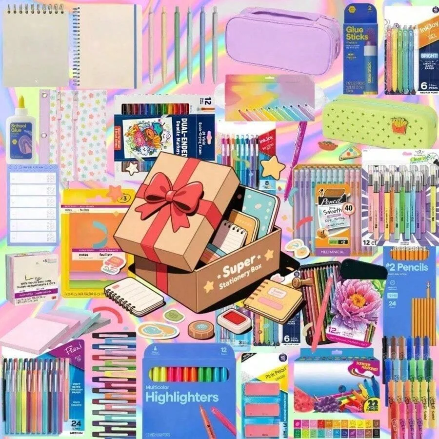 

Best-selling super stationery blind boxes, random surprises without repetition, nostalgic, fun and cost-effective!