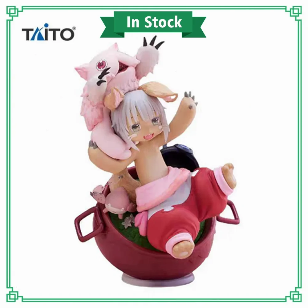 TAITO AMP+ Original Anime Made in Abyss: The Golden City of The Scorching Sun Nanachi Action Figure Desktop Figurine Doll Gift