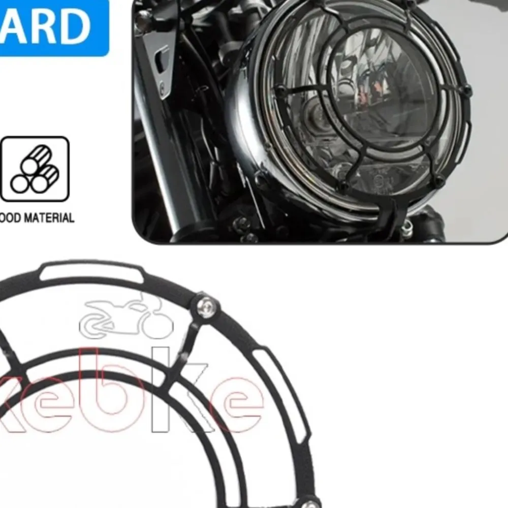 Head Light Lamp Bracket SV650 ABS Motorcycle Headlight Protector Guard Grill Cover For Suzuki SV650X SV 650 ABS 2016-2025 2026