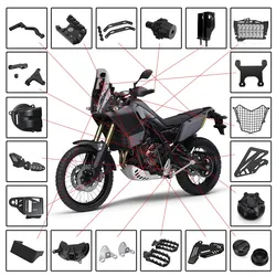 Motorcycle Accessories Engine Clutch Cover For Yamaha Tenere700 Tenere 700 Rally 2019- 2023 2022 Headlight Protector Cover Grill