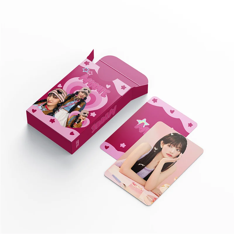 Imagem -03 - Mini Photo Album Cartão Lomo Gidle Menina Suporte Collector Yuqi Soyeon Shuhua Kpop I-dle 55 Pcs por Conjunto