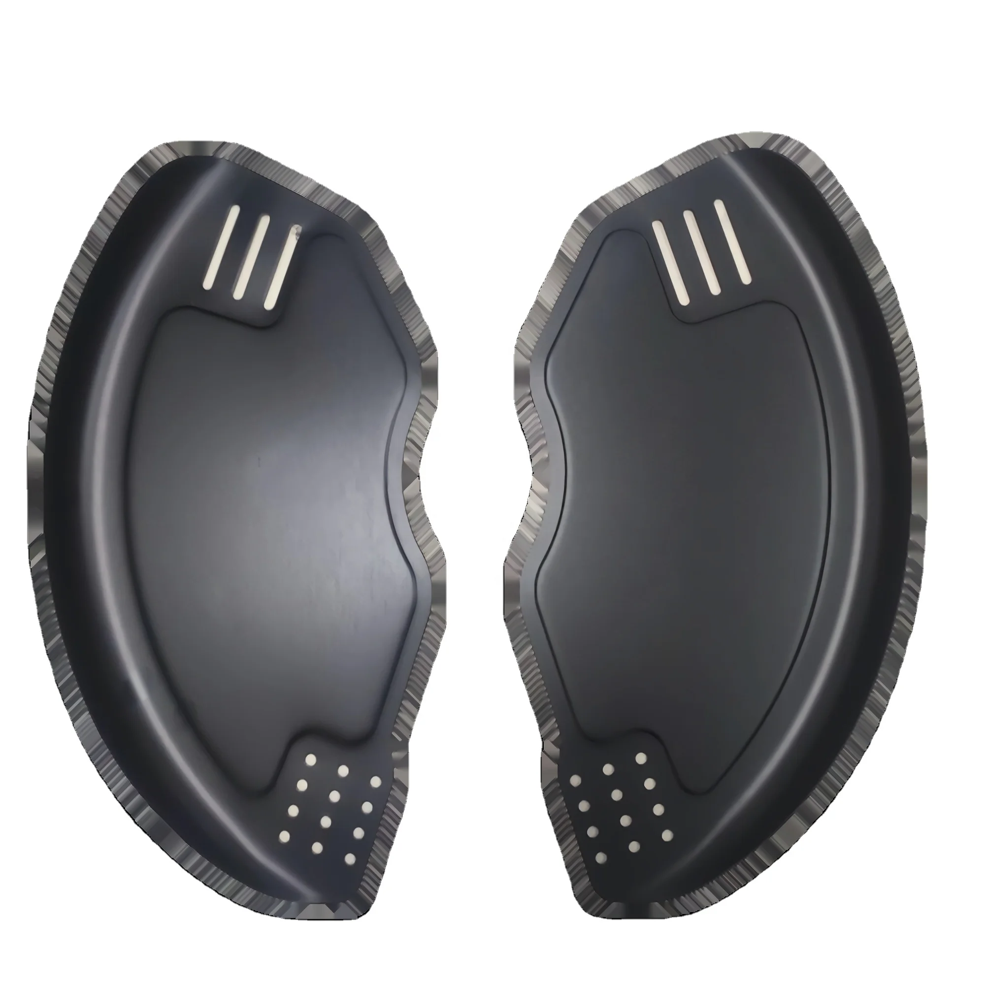 Оптовая продажа MN-GB01 Защитные детали боковых ограждений стула колеса (черный/красный) для производства и ремонта