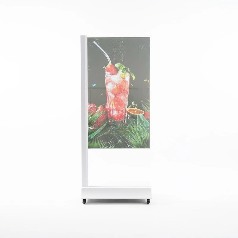 High-definition Self-illuminating LED Touchscreen Transparent Advertising OEM SDK Graphics Cloud-Based CMS for Shop Windows