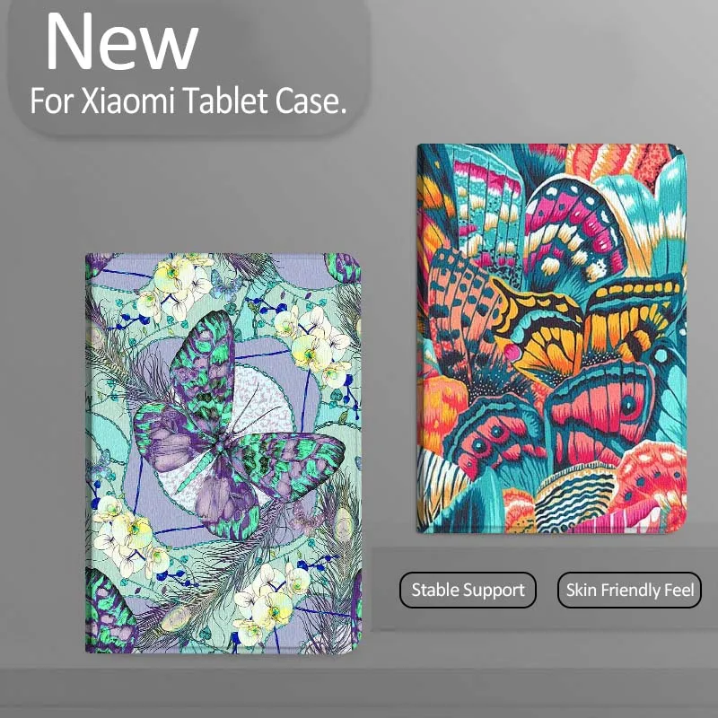 

Colorful Butterfly Pattern Cartoon Gift Tablet Case For Xiaomi Redmi Mini Pad SE K 2 4 5 6 7 8 2023 2025 11 8.8 11.2 10.1 Pro