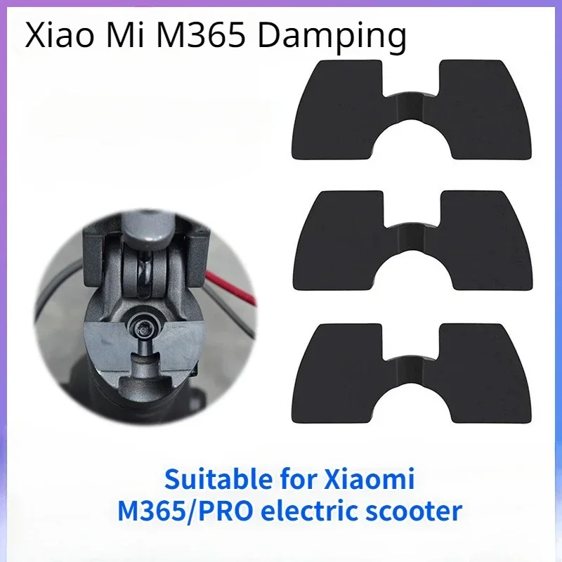 3pcs Electric Scooter Part For Xiaomi Mijia M365/Pro Accessories Rubber Pad Pole Shakeproof Cushion Silicone Vibration Damping