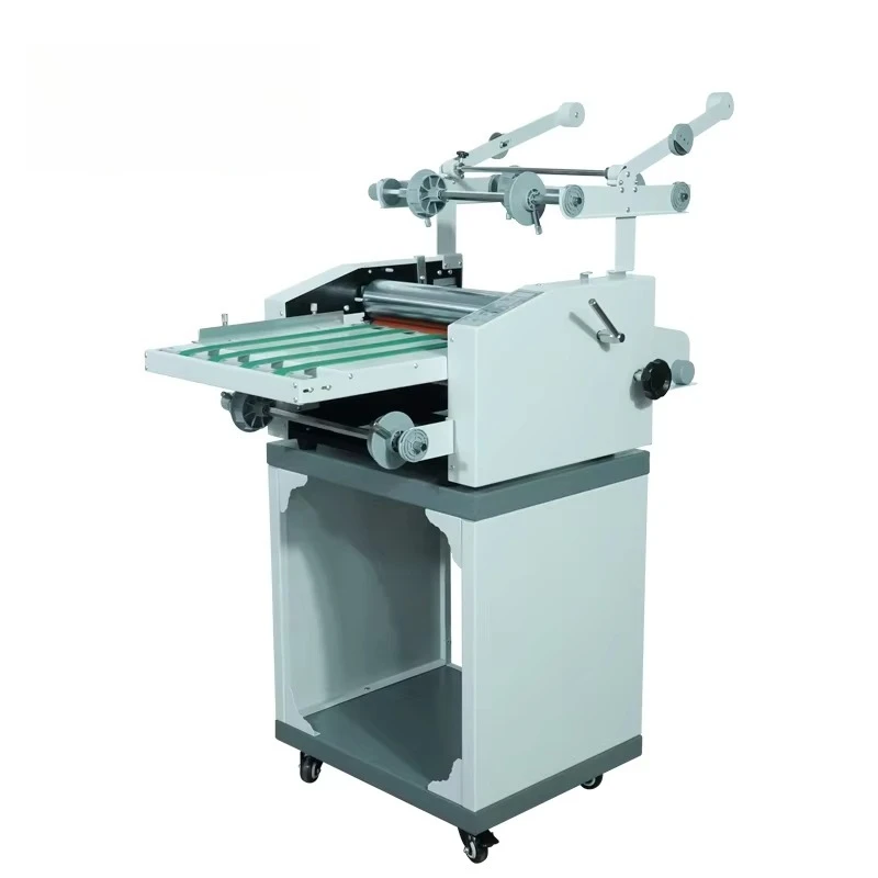 370A A3 Laminating Machine Automatic Roll To Roll Lamination with Hot and Cold Laminating Machine 3 Years Warranty