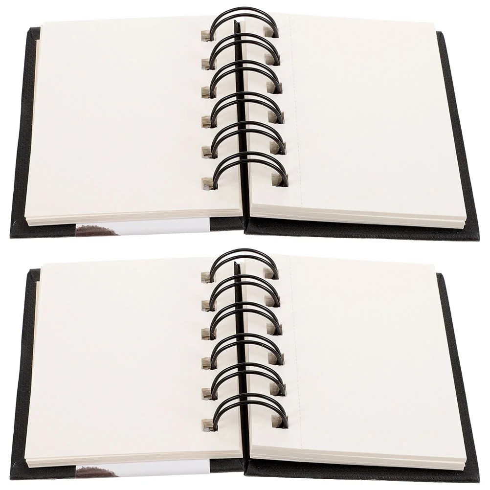 

2pcs Watercolor Sketch Pads Hardcover Art Sketchbook Durable Portable Paper Drawing Pad For Artists Watercolor Painting Book