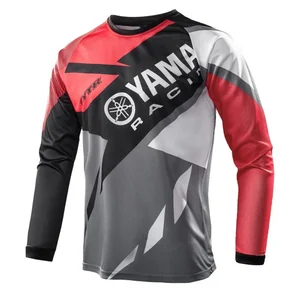 Japonya yarış uzun kollu nefes bisiklet parçaları, yamaha motosiklet takım için dağ bisikleti takım üst, nefes ve hızlı kuruyan 8 en çok satılan, yamaha'nın kıyafet kodu-no. 4