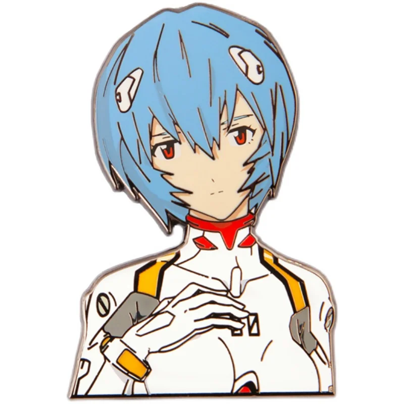 Evangelion Ayanami Rei Anime Revers Spelden Rugzak Jeans Emaille Broche Pin Mode Sieraden Geschenken Eva Asuka Langley Soryu Badges