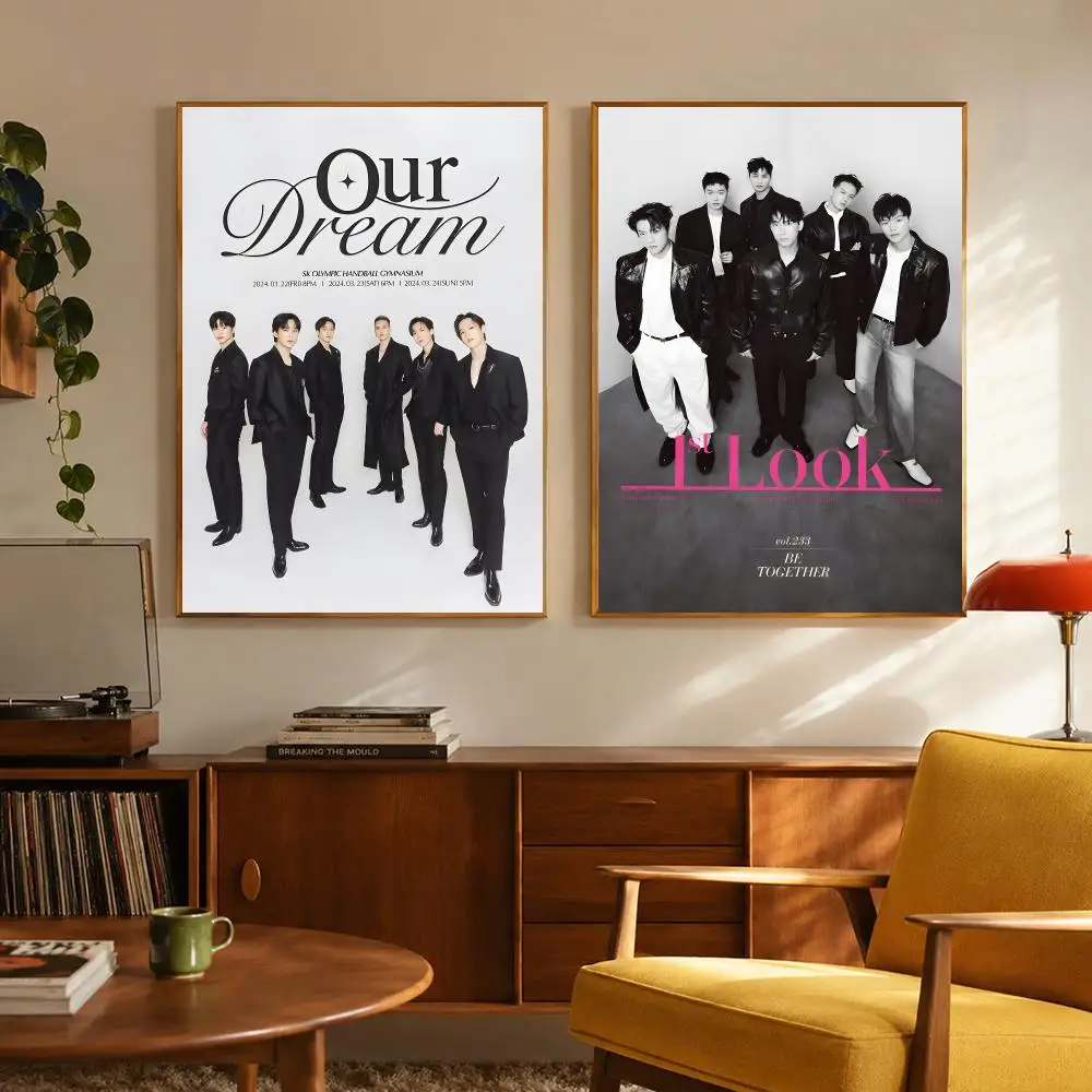 K-pop Boy Band BTOB Poster Digital Solvent Print Waterproof PP Fade-Resistant Wall Art Room Decor Gift