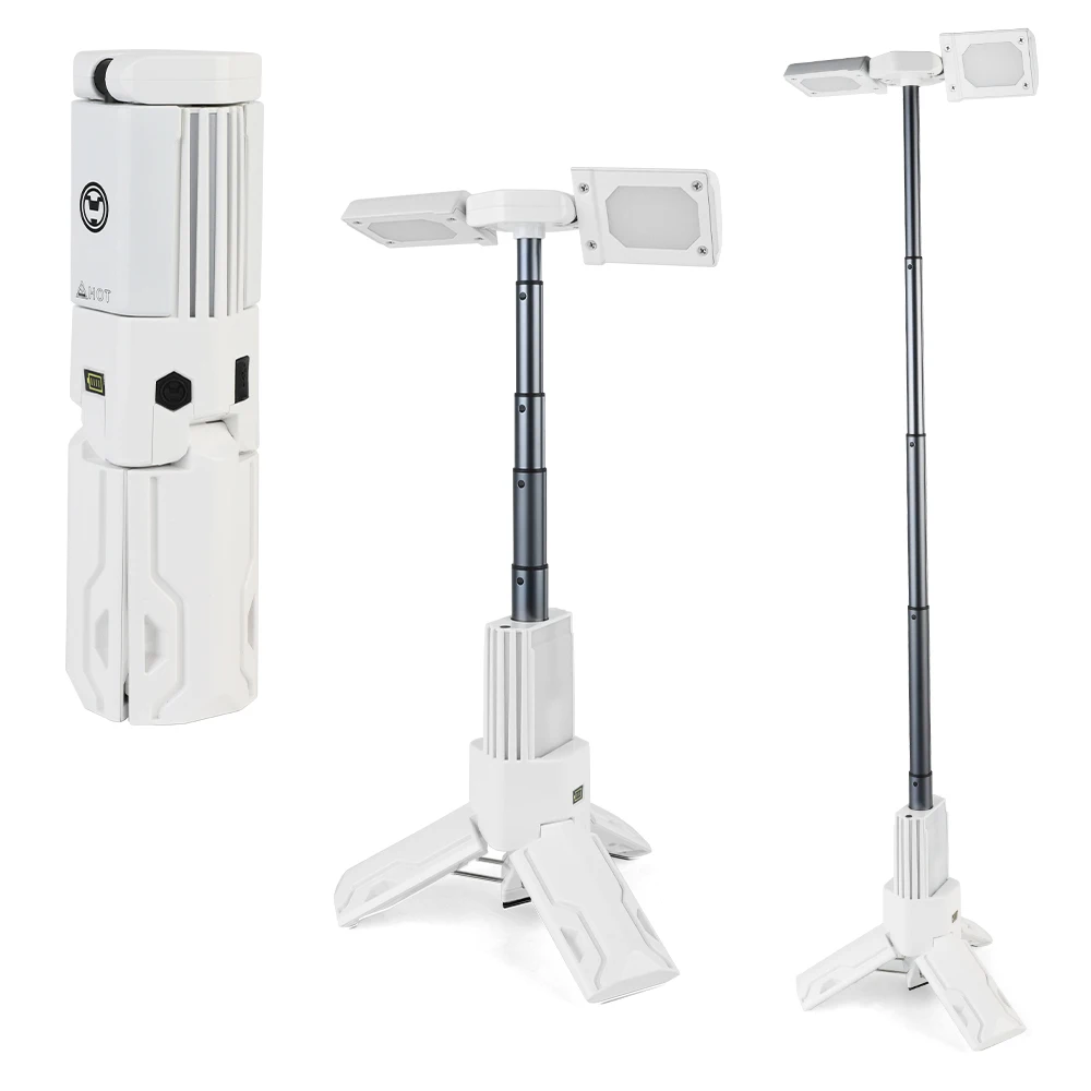 MOVOTOR Bright Telescopic Camping Illuminator Outdoor Camping Light Perfect for Mountain Camping Car Camping Trekking