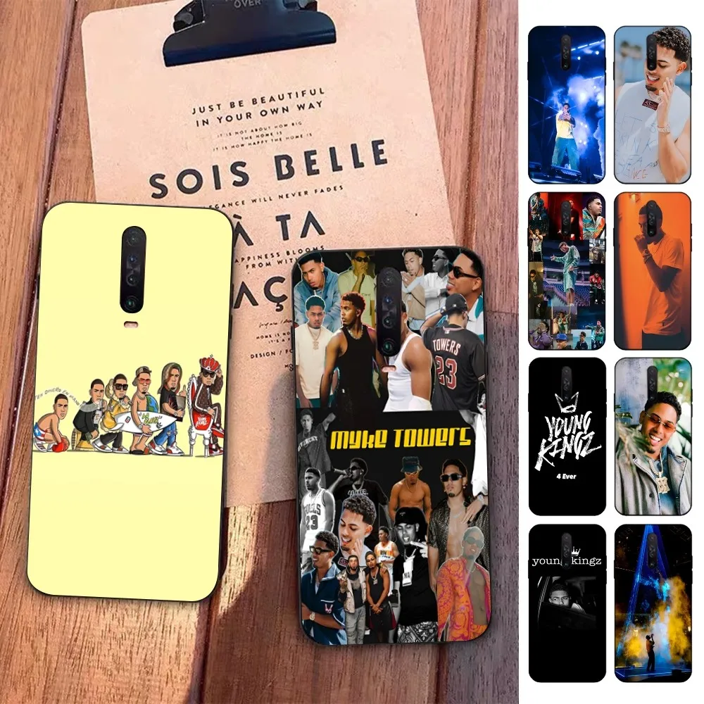 Rapper M-Myke T-Towers Phone Case For Redmi 5 6 7 8 9 10 Plus Pro 6 7 8 9 A GO K20 K30 K40 Pro Plus F3 Fundas