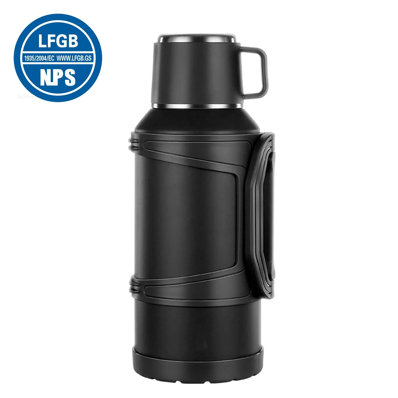 LFGB Certificated 316 Stainless Steel Thermos 48 Hours Heat Insulating Vacuum Flask Outdoor Hiking Water Kettle with Free Bag