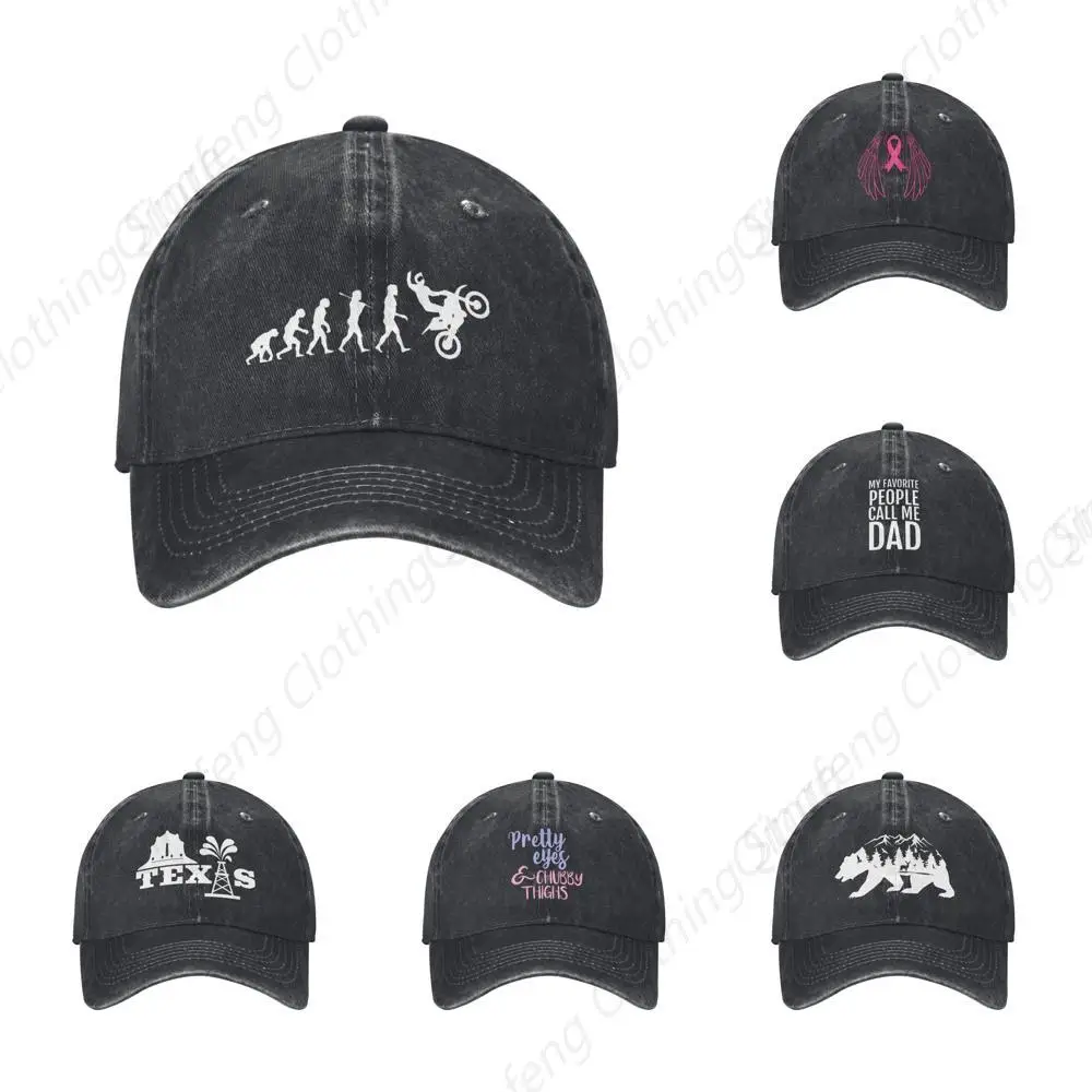 

Adult Vintage Trucker Dad Hat,Motocross Revolution,Baseball Cap Funny Cowboy Hat, Black