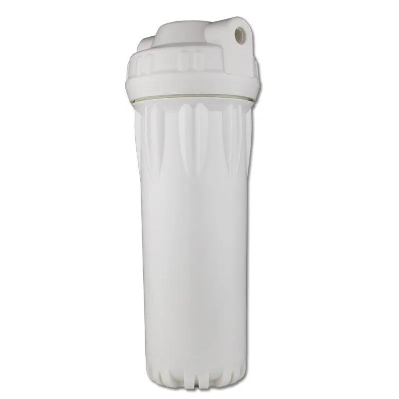 10 Inch White Fancy External Buckle Filter Bottle New PP Material Double Sealing Ring Leak Proof Explosion-proof Filter Barrel