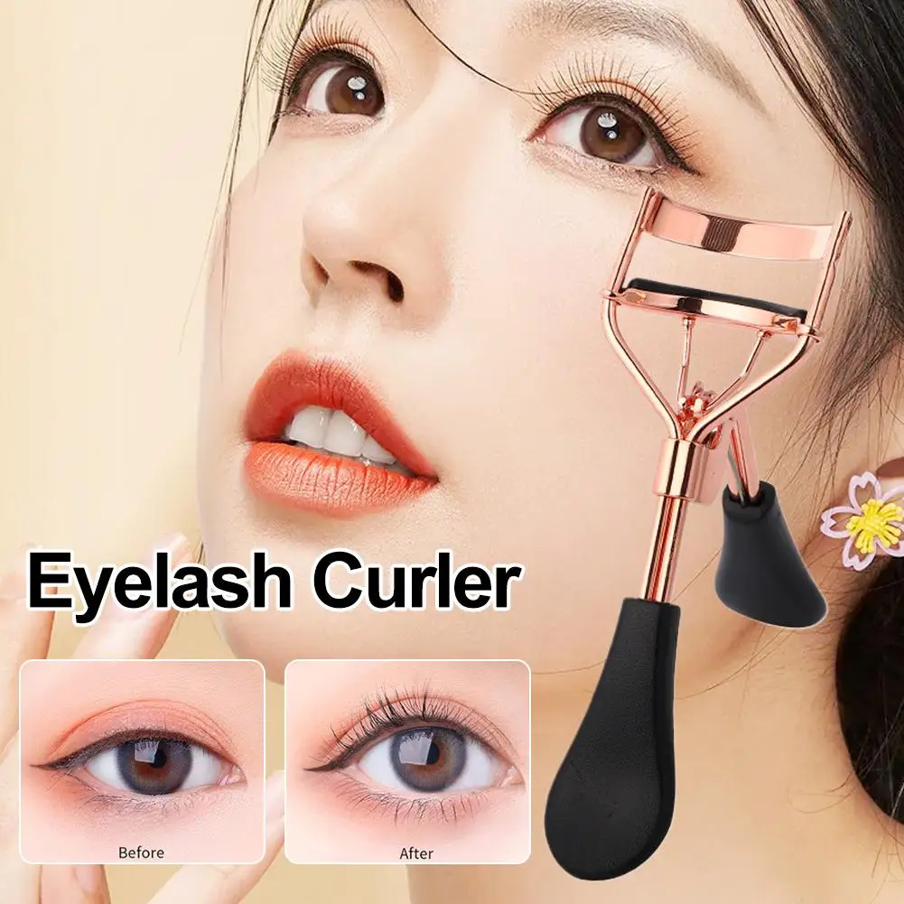 Rizador de pestañas portátil, maquillaje, rizador de pestañas naturalmente rizado, herramienta de levantamiento de pestañas, no daña las pestañas, herramienta de larga duración, 1/2 Uds.