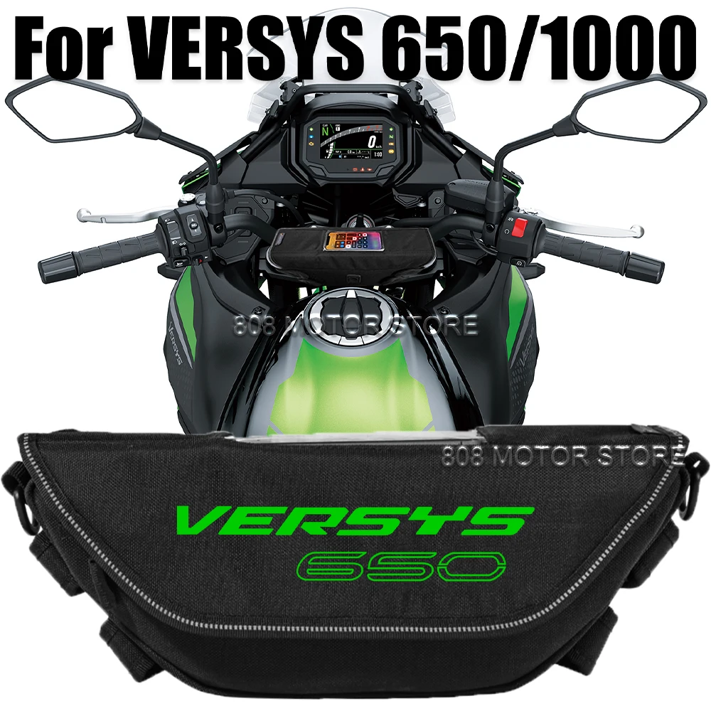 For Versys 650 1000 versys Motorcycle accessories tools bag Waterproof And Dustproof Convenient travel handlebar bag