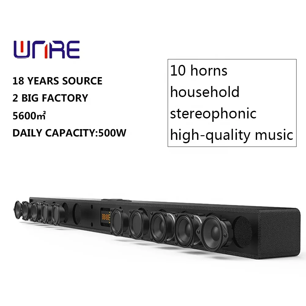 

Wooden blueteeth Wireless Home Theater System Sound Bar