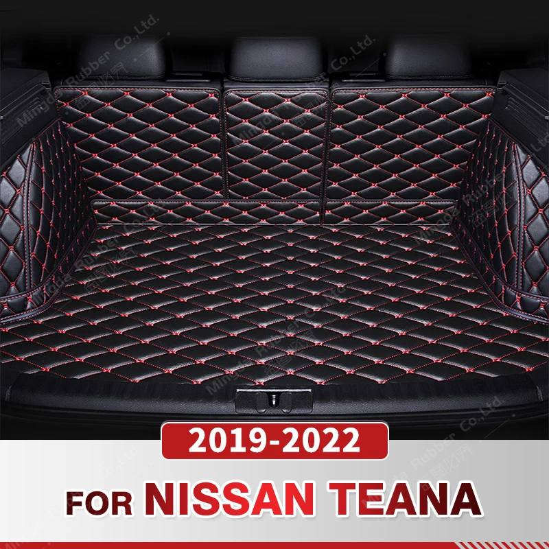 

Auto Full Coverage Trunk Mat For Nissan Teana 2019-2022 21 20 Car Boot Cover Pad Cargo Liner Interior Protector Accessories