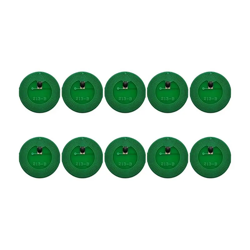 B67C FPC Electronic Tag 13.56Mhz Mhz Tag Micro ISO-14443A 10Pcs NTAG213 Anti Metal Mini RFID Stickers Tag