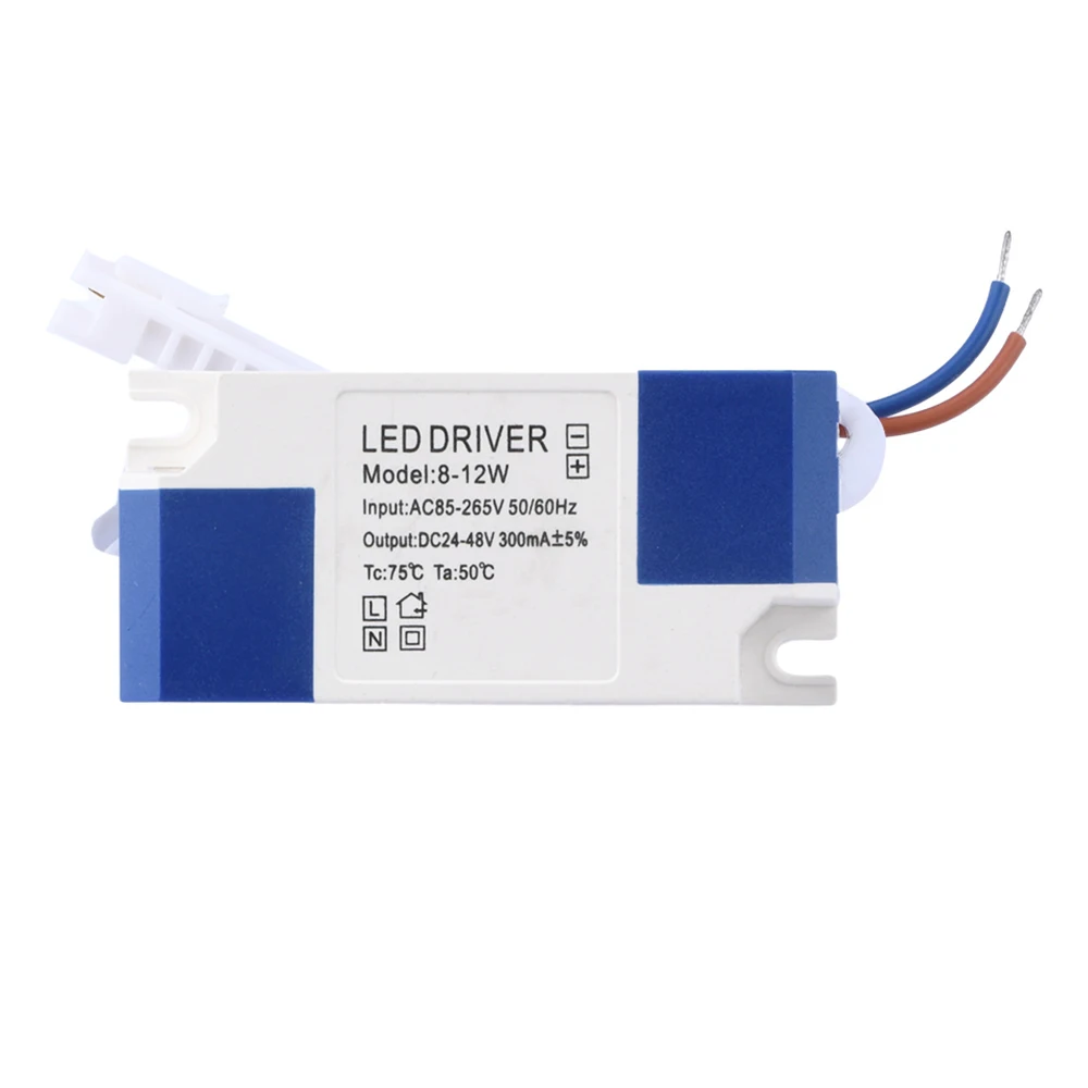 Isolado LED Driver transformador de alimentação, teto Downlight, luz de tira do painel, Ac85-265V, 240-260ma