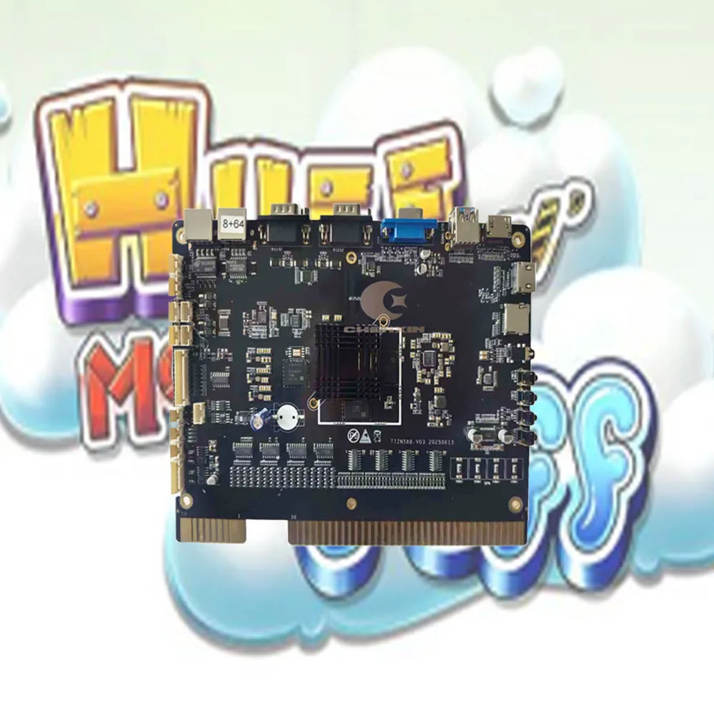 Placa de juego PCB USA Huff N EVEN MORE Puff, Software de juego, Máquina de juego de habilidad, Precio de fábrica
