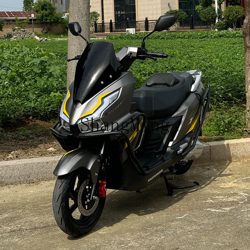 دواسة HJ150 ذات عجلتين مبردة بالهواء، نقل الركاب الوطني IV EFI، دراجة نارية منزلية للوجبات الجاهزة