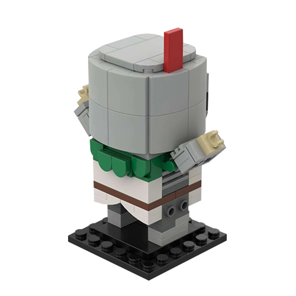 Gobricks MOC Adventure Games Dark Souled Solaireed Brickheads Building Blocks Character Sun Knighted Undead Demons Bricks Toys