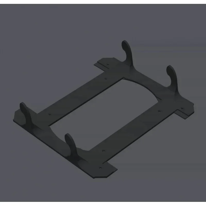 Tailored wall mounting stand for ASUS GT AX11000 PRO/AXE11000 simplifies assembly lowering overall installation duration