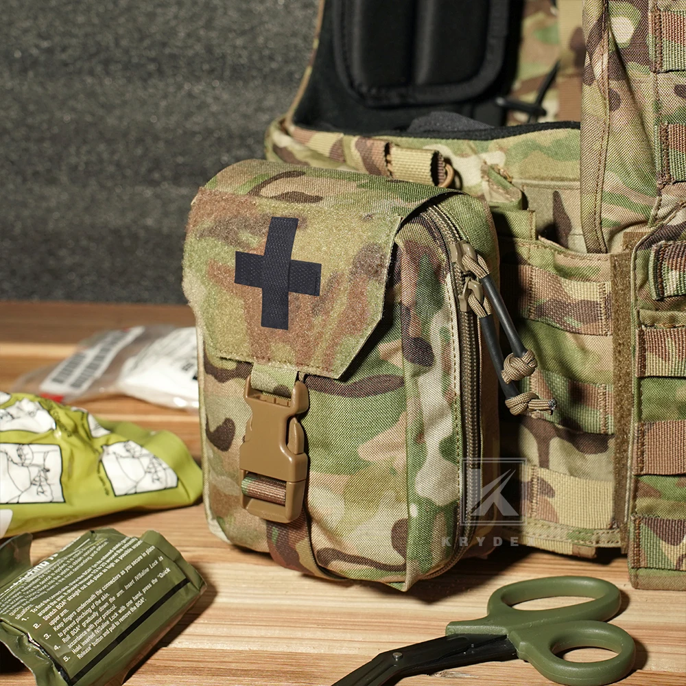 KRYDEX Bolsa médica táctica IFAK Rip Away emergencias trauma MOLLE - imagen 4