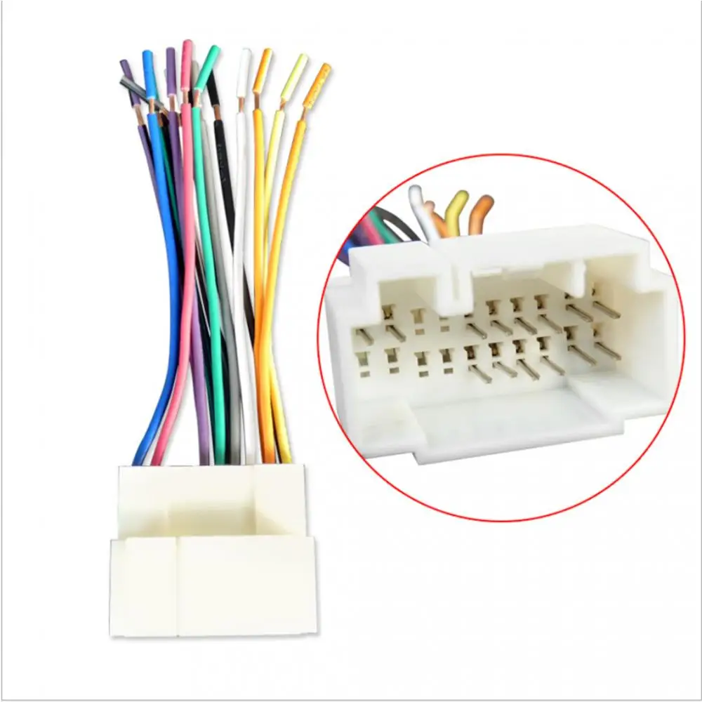 Car Radio Harness Wire Connector Installation Kit Plastic Adapter for Honda Civic CRV Odyssey Acura Integra TL