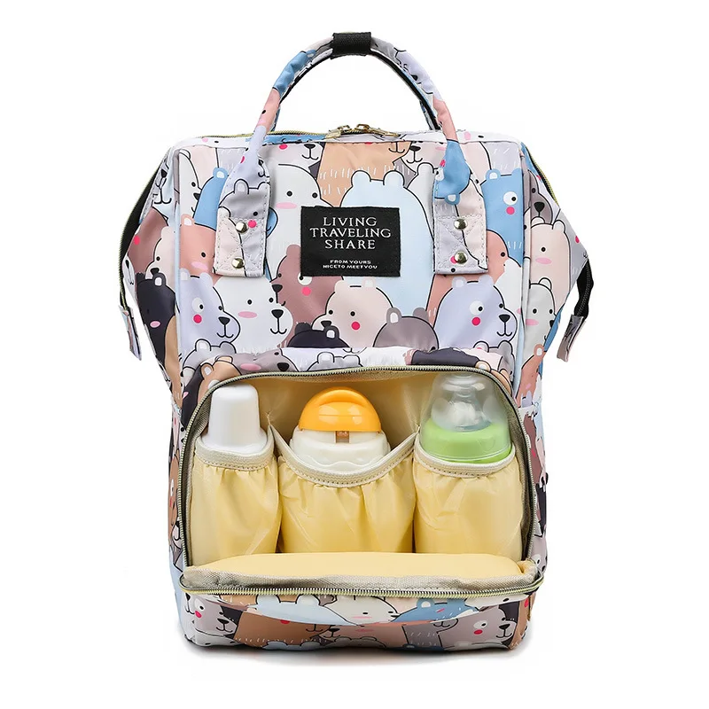 Baby Diaper Bags Backpack Large Capacity Waterproof Organizer Mommy Backpack For Baby Stroller Nappy Bag Maternity Bag For Baby