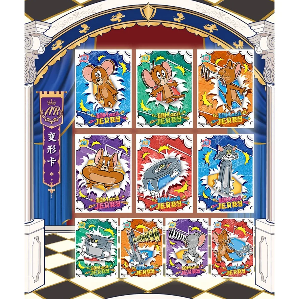 Kayou originele Tom en Jerry collectiekaarten Quarrelsome Lovers Series Amerikaanse animatie Klassiek karakter Portretkaarten Cadeau