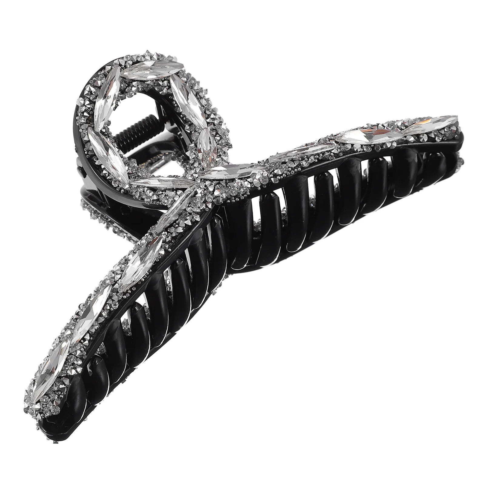 Dense Hairpin Women's Clip Decorative Claw Clips Rhinestones Barrette Headdress