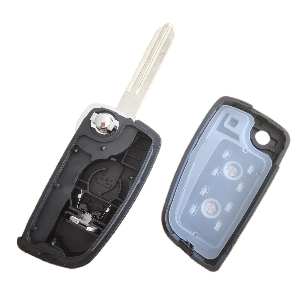 2/3/4 Buttons Remote Car Key Shell Case For Nissan Qashqai Sunny NV200 J11 Pulsar C13 Juke X-Trail T32 Micra Auto Flip Key NSN14