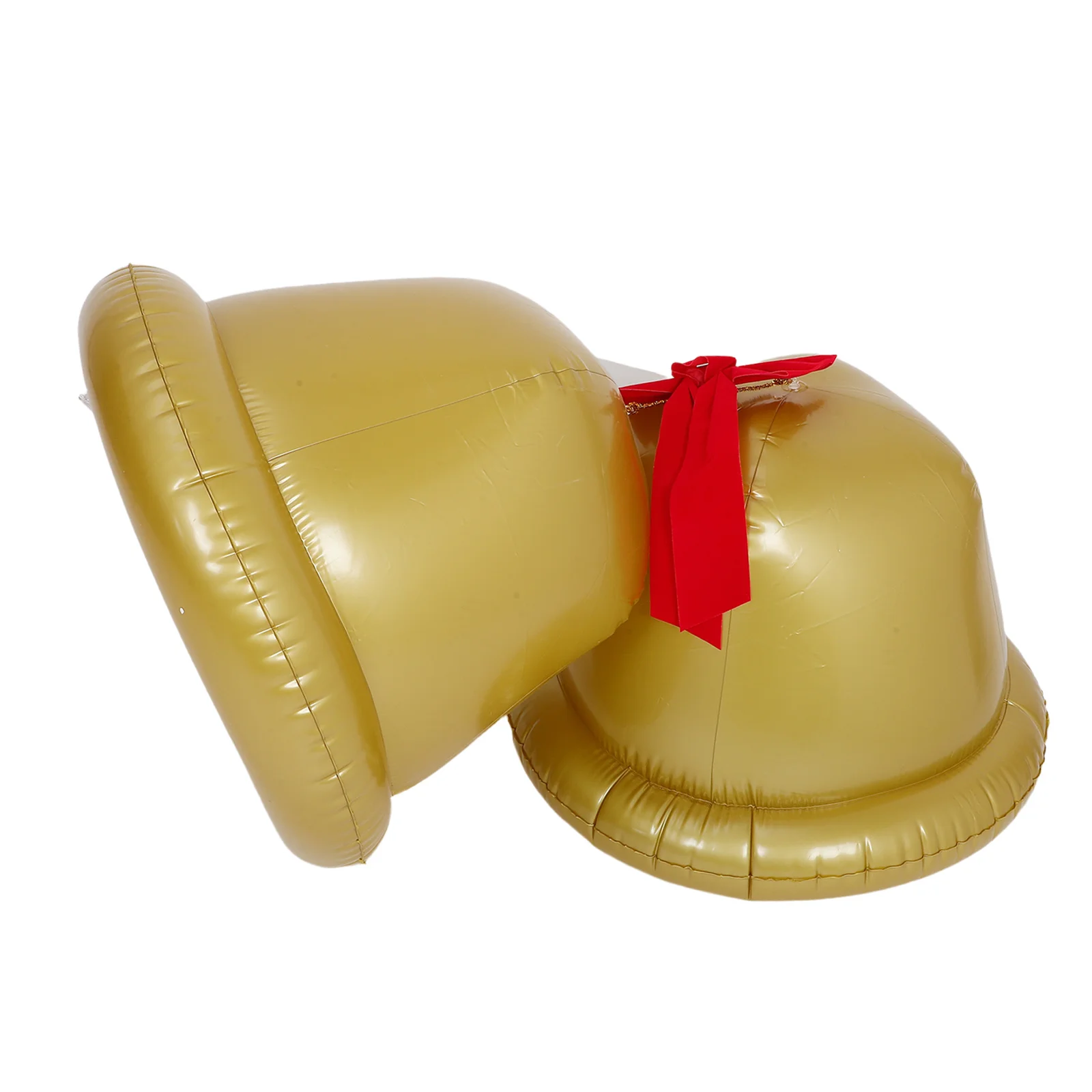 

Giant Inflatable Jingle Christmas Decoration Outdoor Yard Festive Home Party Decor Hanging Bell Ornament Bowknot Bell Inflatable