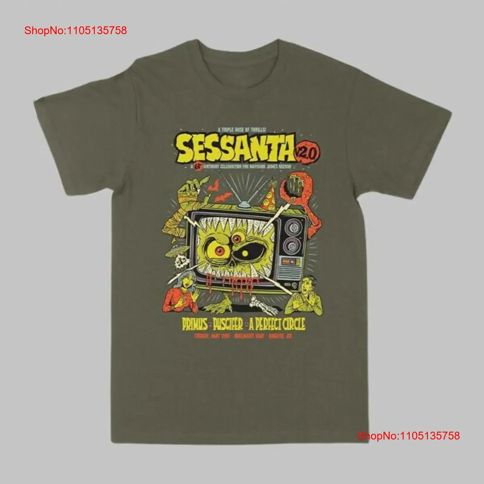 تي شيرت Sessanta V2 0 حصريًا للعرض في روجرز AR في Walmart AMP في 2 مايو 2025 ملابس مصممة كلاسيكية مغسولة