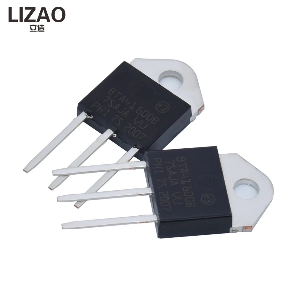 LIZAO BTA41600B Bidirectional Thyristor 40A 600V TO-3P High-Power Triac Switching Component