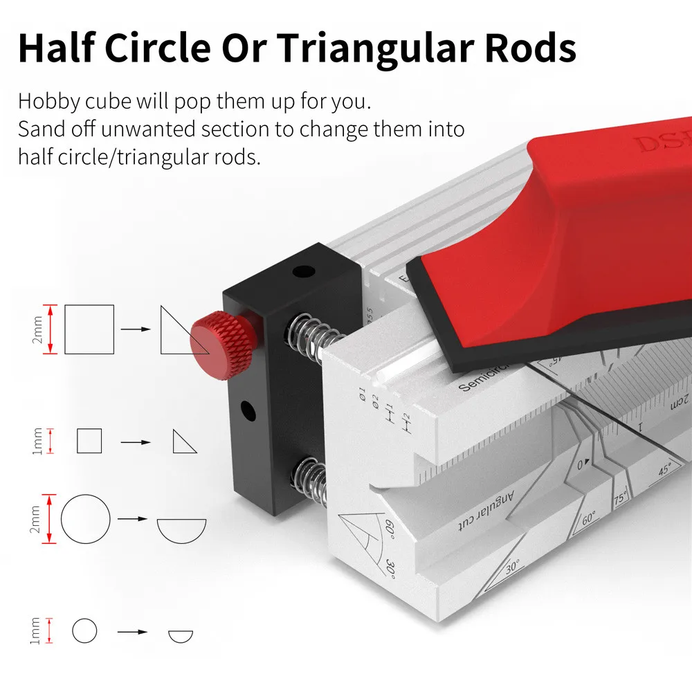

DSPIAE AT-AP Multi-Function Modeling Workstation for Gundam Military Model Making Tools Plate Cutting Rod Drilling Tools