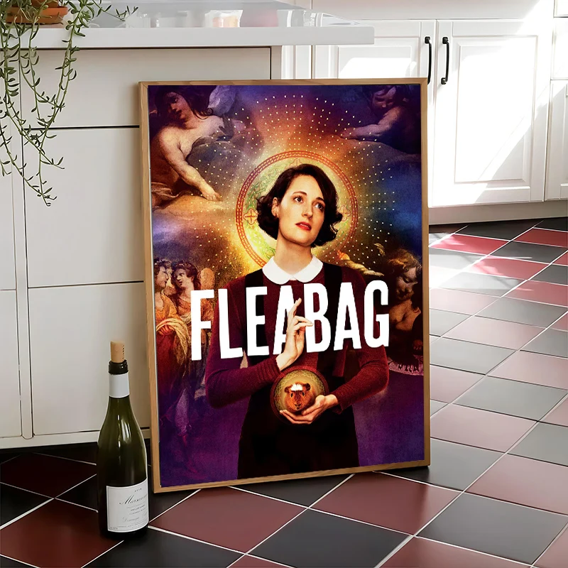 Vintage Style F_Fleabag TV Show HD Canvas Painting Poster Wall Art Prints for Living Room Bedroom Office Home Decoration Gift
