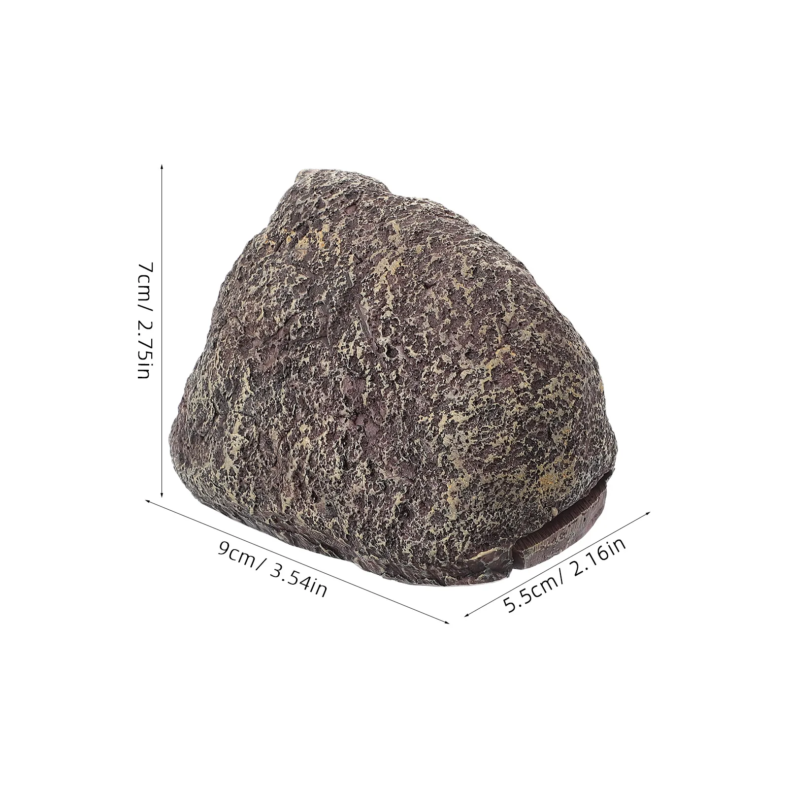 Stone Box Outdoor Hider Simulated Rock Resin Storage For Garden Yard Door Hidden Key Holder Waterproof Key Saving Box