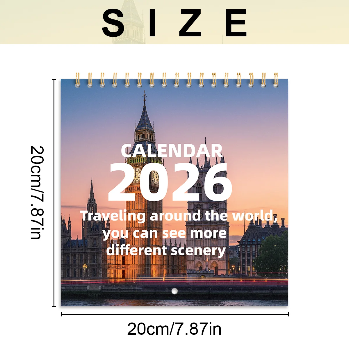 2026 Calendar Versions For Various Buildings, New Perforated Pearl Paper Calendars, Marking Various Major Festivals