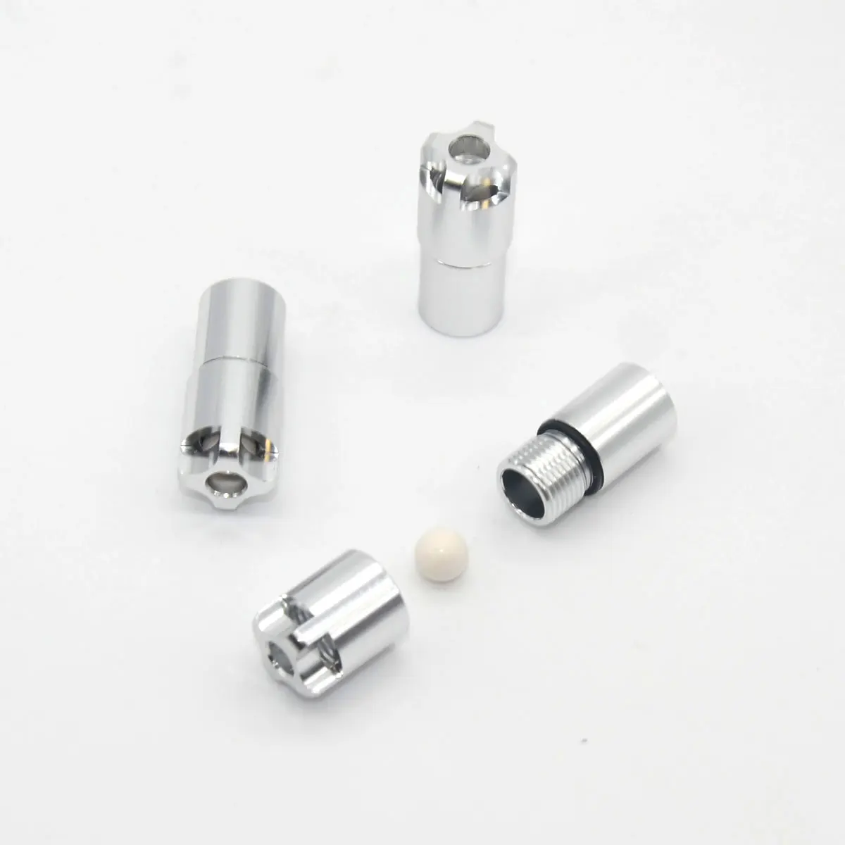 Marine-Grade Automatic Stern Drain Valve - Waterproof RC Boat Accessory with Ball Check
